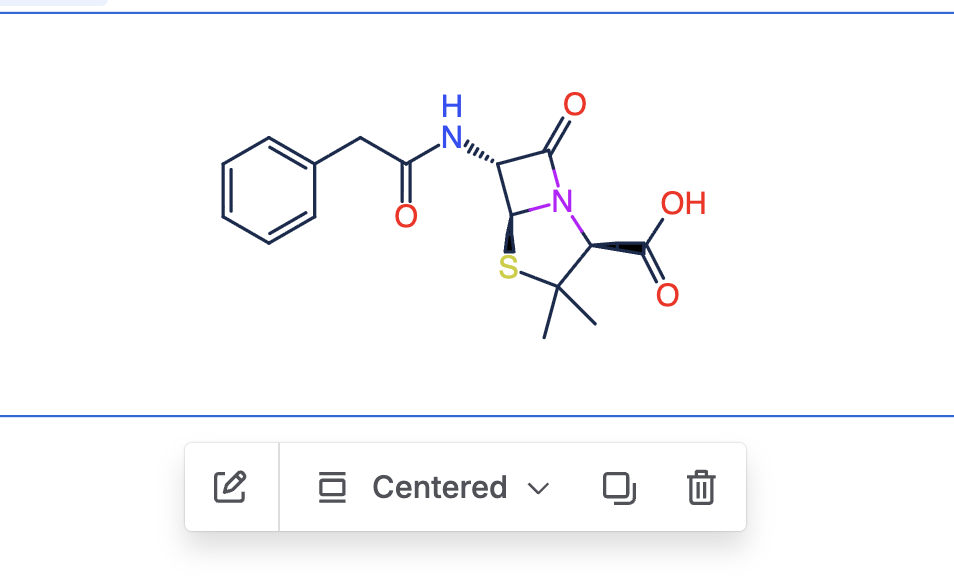 Clicking a structure in Confluence to reopen the editor