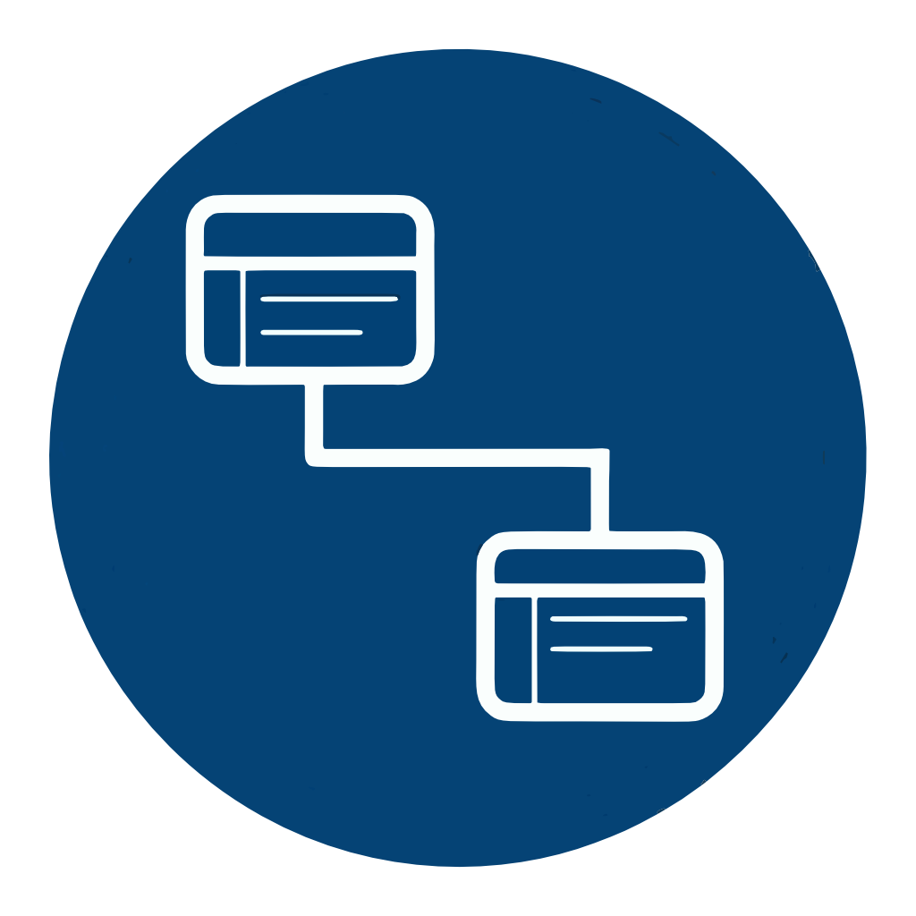 Database Schema Diagram Logo